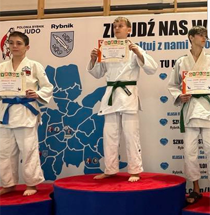 Medale judoków Millenium AKRO Rzeszów w Rybniku i 7 kwalifikacji do Mistrzostw Polski!
