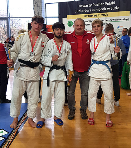 Cztery medale judoków Millenium AKRO Rzeszów na Międzynarodowym Pucharze Polski!