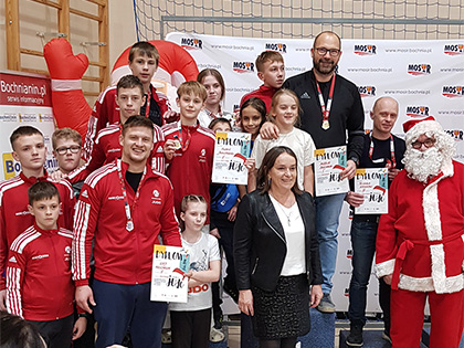 Mikołajowy worek medali i II miejsce w klasyfikacji medalowej judoków Millenium AKRO Rzeszów!
