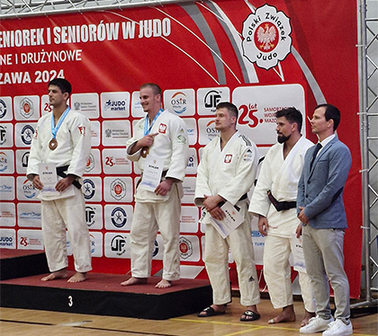 Norbert Majcher judoka Millenium AKRO Rzeszów Drużynowym Mistrzem Polski Seniorów!