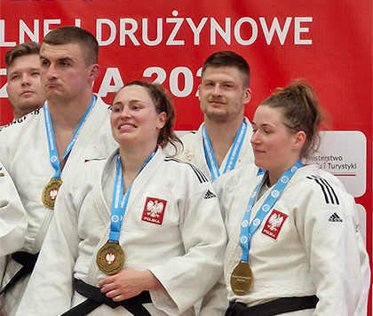 Norbert Majcher judoka Millenium AKRO Rzeszów Drużynowym Mistrzem Polski Seniorów!