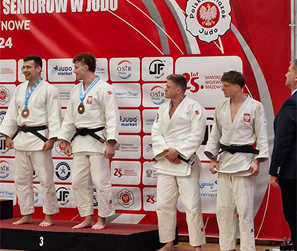 Norbert Majcher judoka Millenium AKRO Rzeszów Drużynowym Mistrzem Polski Seniorów!