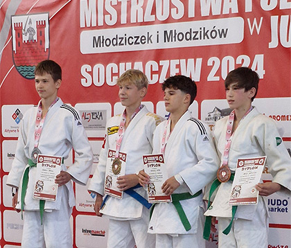 Medale judoków Millenium AKRO Rzeszów na Mistrzostwach Polski