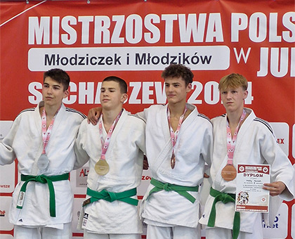 Medale judoków Millenium AKRO Rzeszów na Mistrzostwach Polski