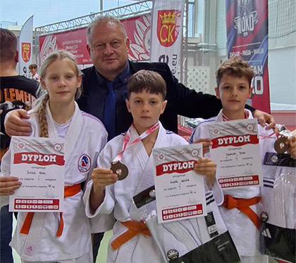 Medale na Pucharze Polski U 13 judoków Millenium AKRO Rzeszów!