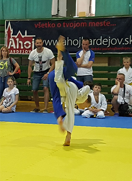 Medale młodych judoków Millenium Rzeszów w Bardejowie