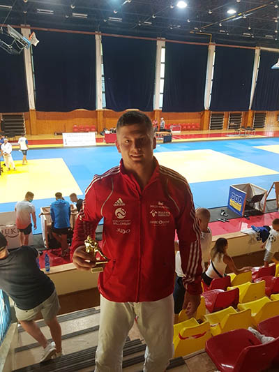 Norbert Majcher zdobywa brąz na mocnym turnieju judo seniorów na Słowacji!